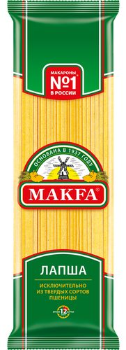 Макароны Makfa лапша триолли 450 г