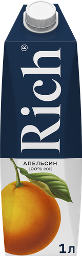 Сок Rich апельсин 1 л