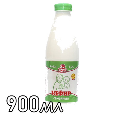 Кефир Файзи Расул 3,2% 900 мл