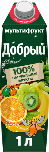 Сок Добрый мультифрут 1 л