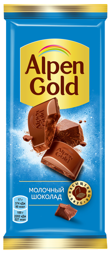 Шоколад молочный Alpen Gold 85 г