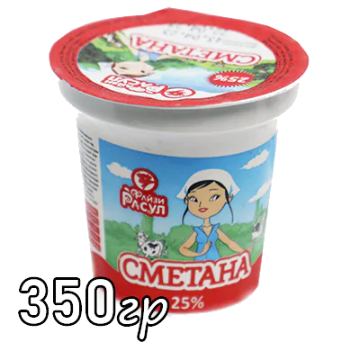 Сметана Файзи Расул 25% 350 г