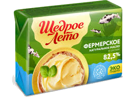 Масло спред Щедрое Лето Фермерский 82,5% 200 г