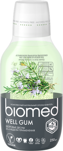 Ополаскиватель для полости рта BIOMED Well gum 250 мл
