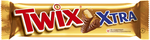 Шоколадный батончик Twix экстра 82 г