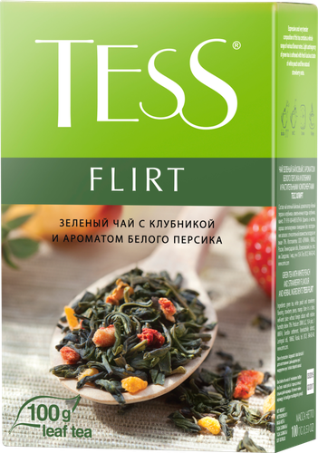 Чай зеленый Tess Flirt листовой 100 г