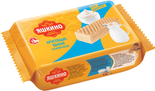 Вафли Яшкино сливочные 200 г