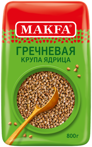 Крупа гречневая Makfa ядрица высший сорт 800 г