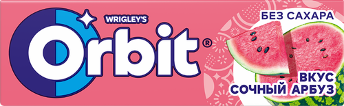 Жевательная резинка Orbit Сочный арбуз 13,6 г