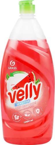 Средство для мытья посуды GRASS Velly Sensitive Арбуз 1 л