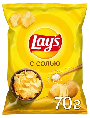 Чипсы картофельные Lay's с солью 70 г