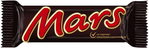 Шоколадный батончик Mars с нугой и карамелью 50 г