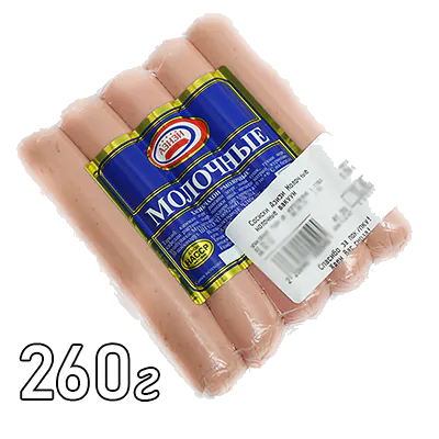 Сосиски Азизи молочные