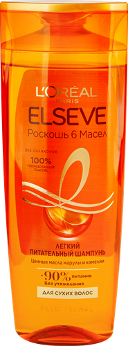 Шампунь для всех типов волос ELSEVE Роскошь 6 масел 400 мл