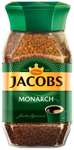 Кофе растворимый Jacobs Monarch натуральный сублимированный 95 г